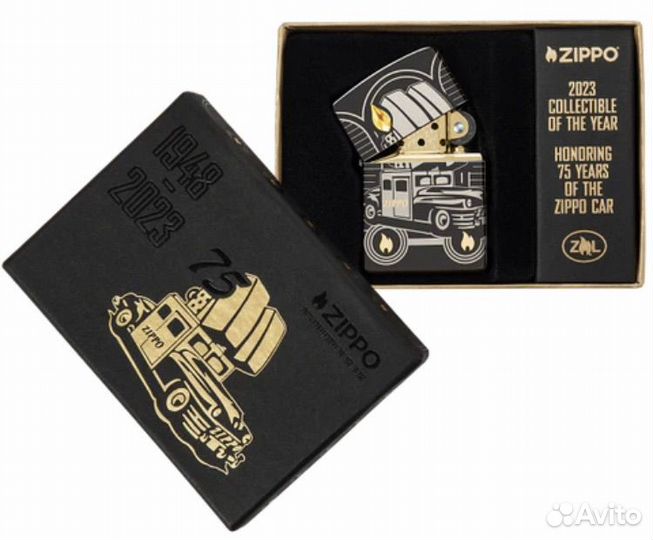 Зажигалка Zippo Car 75-th