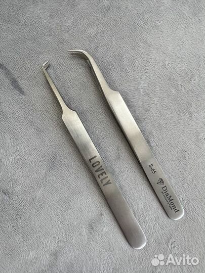 Пинцет для наращивания ресниц