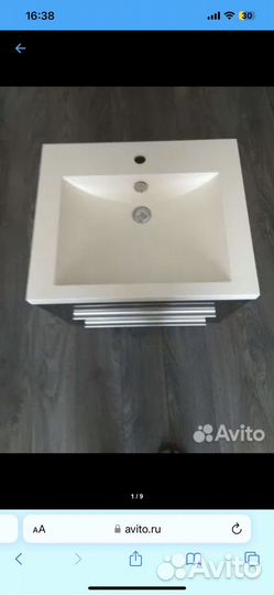 Комплект мебели для ванной Нота 58