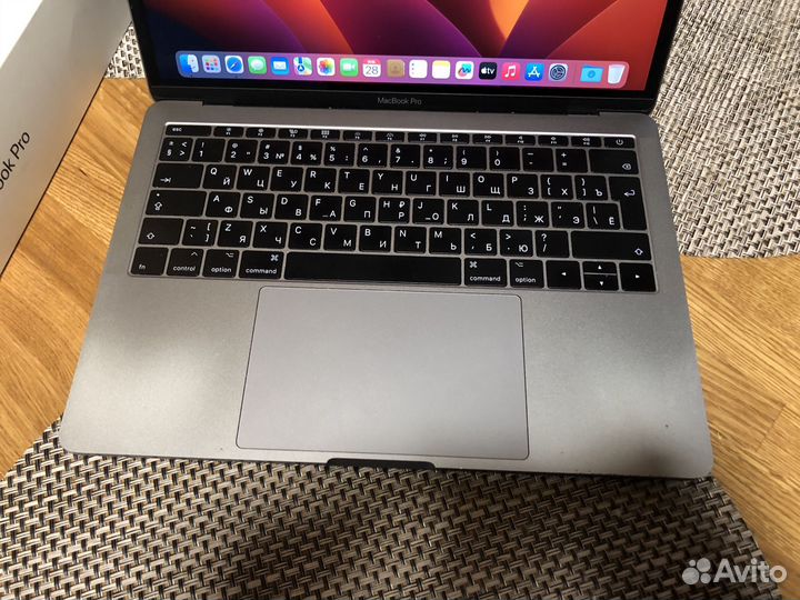 Macbook pro 13 2017 коробка документы