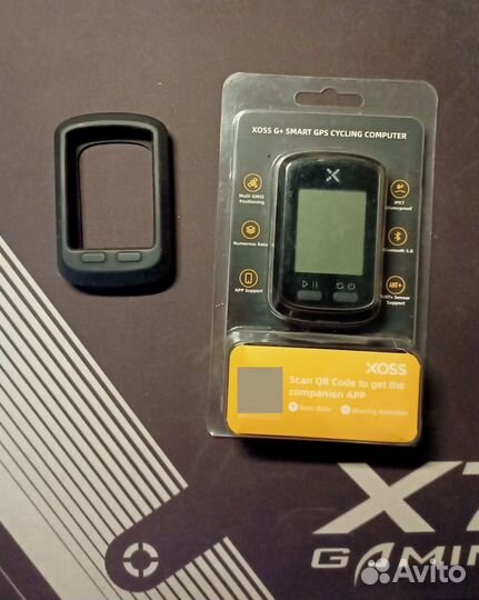 Велокомпьютер Xoss G Plus + чехол