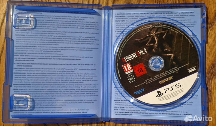 Resident evil 4 remake ps5 диск