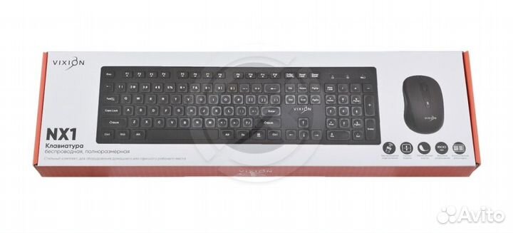 Беспроводная клавиатура и мышь