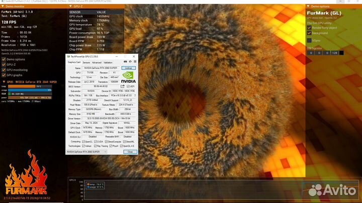 RTX 2060 super Palit Dual