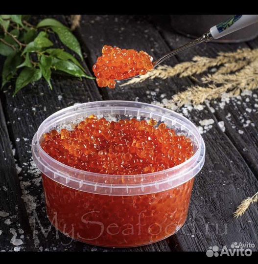 Красная икра горбуши