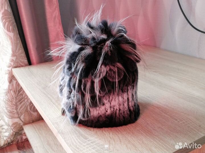 Шапка зимняя норковая