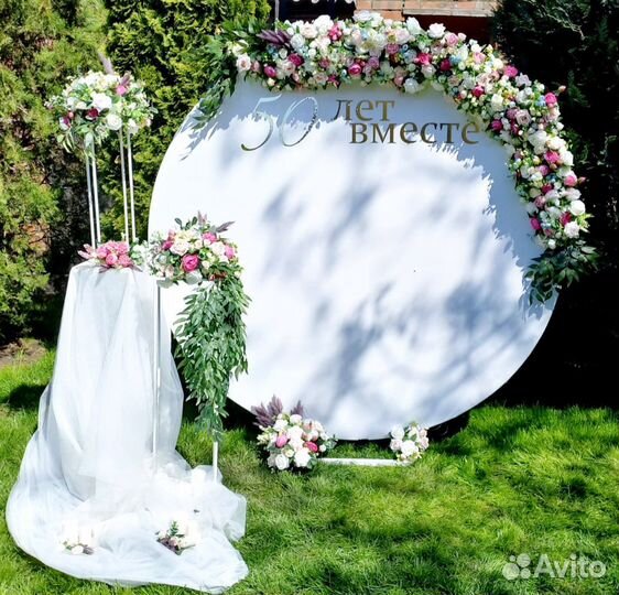 Украшения на свадьбу, декор на праздник