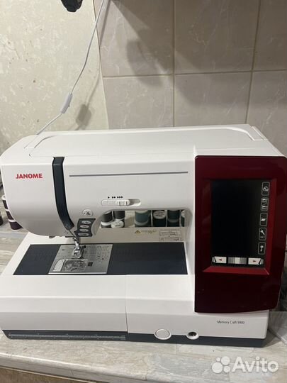Швейная машинка janome memori craft 9900