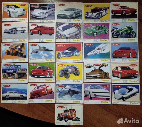 Turbo Вкладыши разных серий