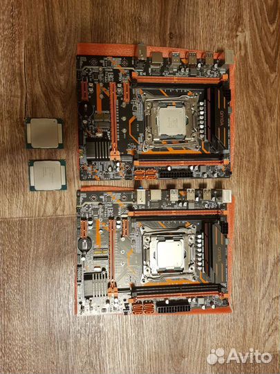 Материнские платы X99, xeon 2680 v4, xeon 2670 v3