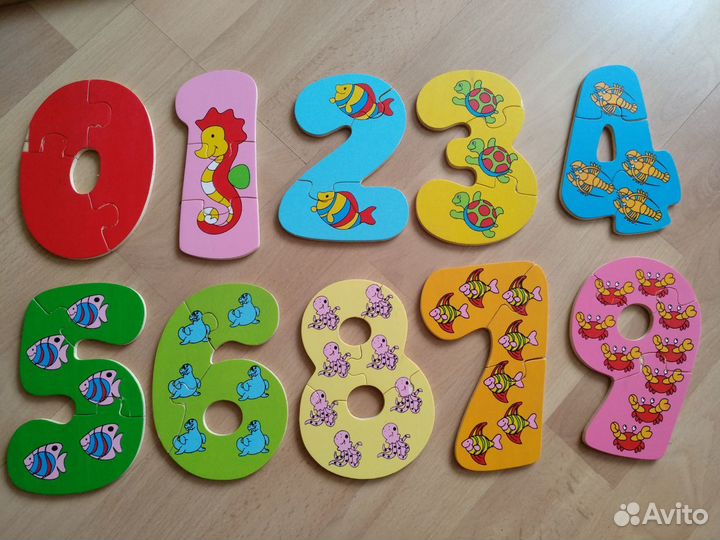 Пазлы, конструктор деревянные