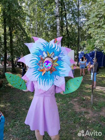 Карнавальный костюм цветок орхидея