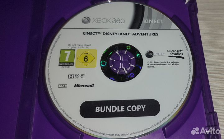 Игры для xbox 360 kinect Disneyland adventures