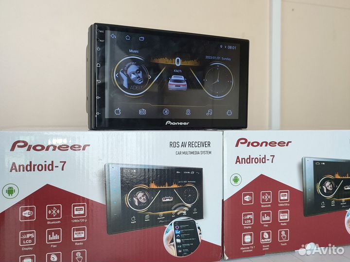 Магнитола pioneer 2din