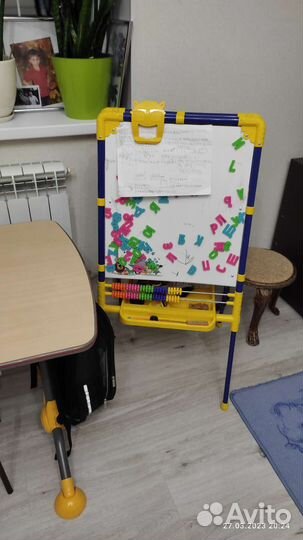 Магнитная доска мольберт