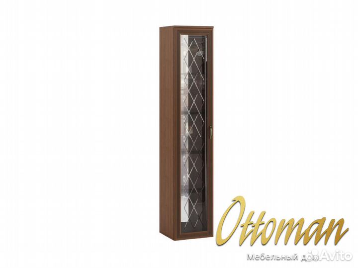 Шкаф пенал витрина в гостиную