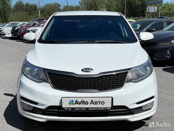 Kia Rio 1.6 AT, 2015, 162 100 км