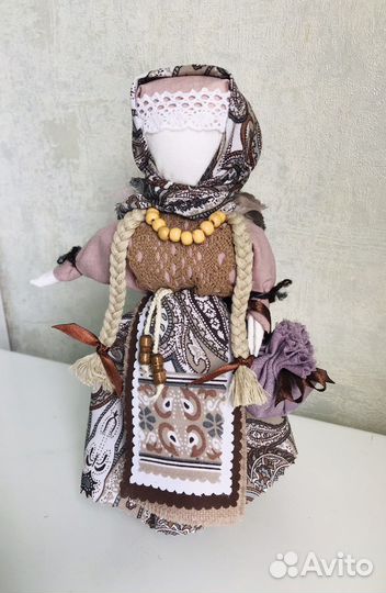 Кукла текстильная