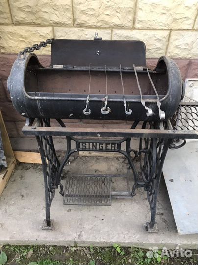 Мобильный мангал-барбекю