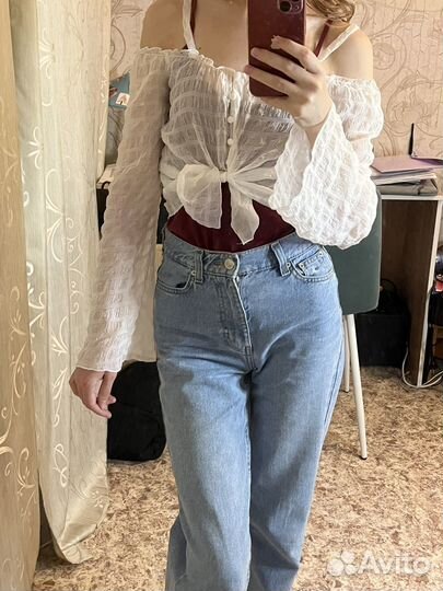 Женская прозрачная блузка