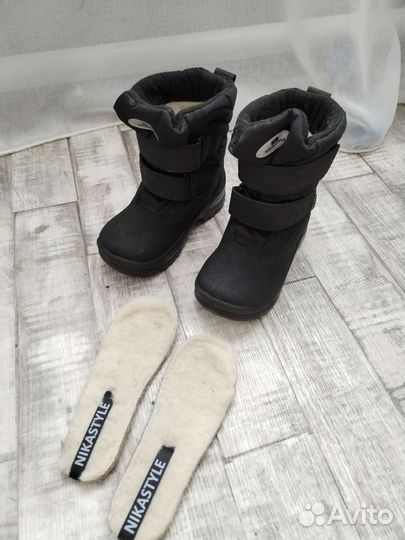 Сапоги зимние детские nikastyle 27