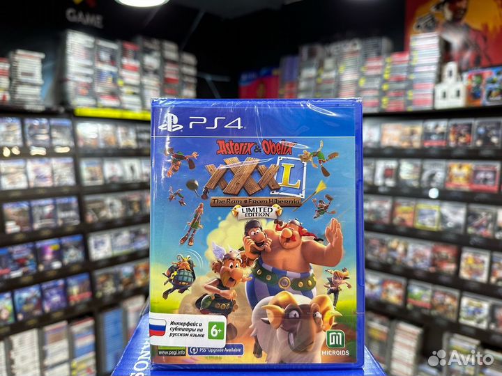 Игры для PS4: Asterix & Obelix xxxl The Ram From H