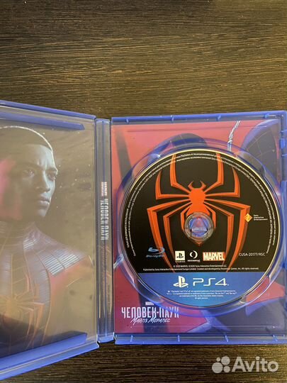 Игры для ps4 Человек паук Майлз Моралес