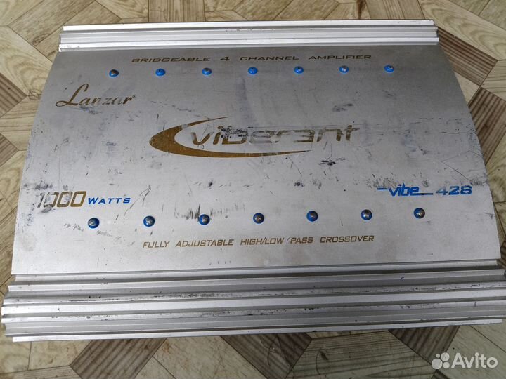 Усилитель Ланзар. 2-х и 4-х канальный