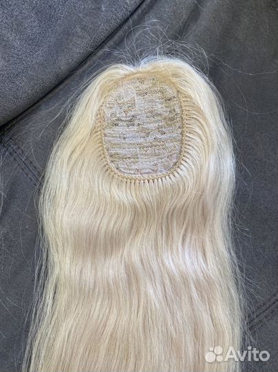 Шиньон накладка из натуральных волос