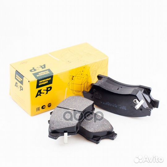 Колодки передние Chevrolet Aveo 14- ASP K510221