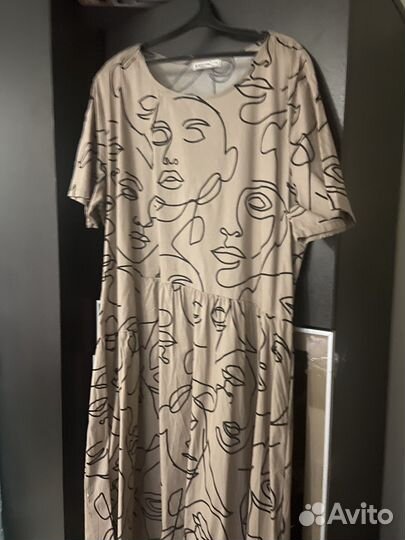 Платье женское 56 58 в отличном состоянии