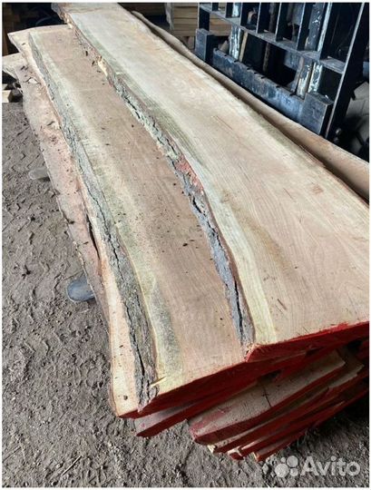 Доска необрезная липа