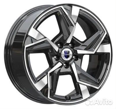 K&K Кайан (кс1012) : 7.5x18 5*114.3 Et:40 Dia:66.1 алмаз чёрный