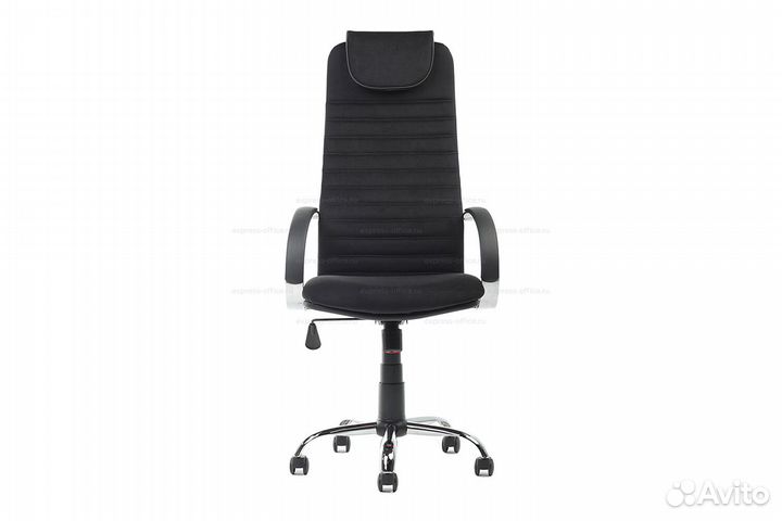 Кресло для руководителя Йорк хром