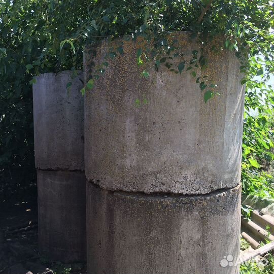 Клей для пеноблока, Бетонные кольца