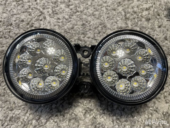 Противотуманные фары лед