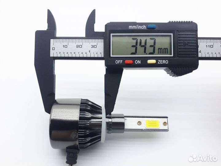 Светодиодные лампы led H27 6500k комплект