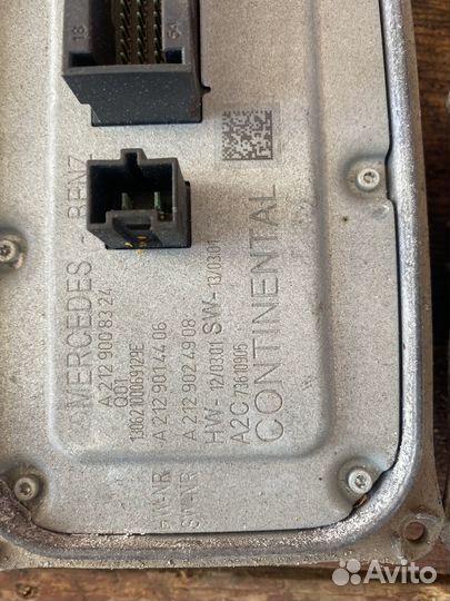 Блок фары Mercedes w212 w207 w222