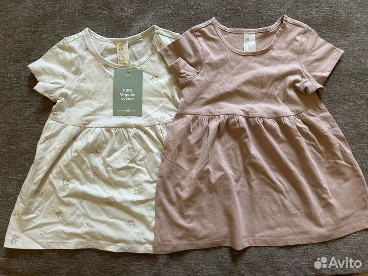 Комплект платьев hm для девочки