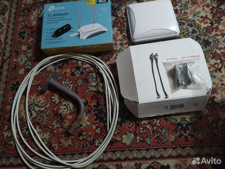 Комплект для мобильного 4g интернета на дачу