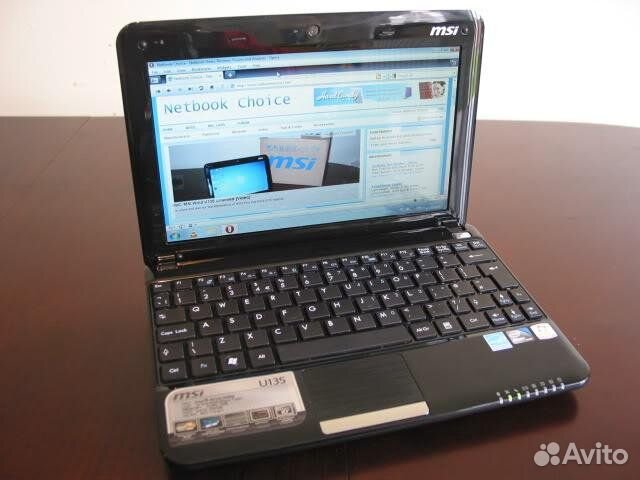 Нетбук MSI U-135DX
