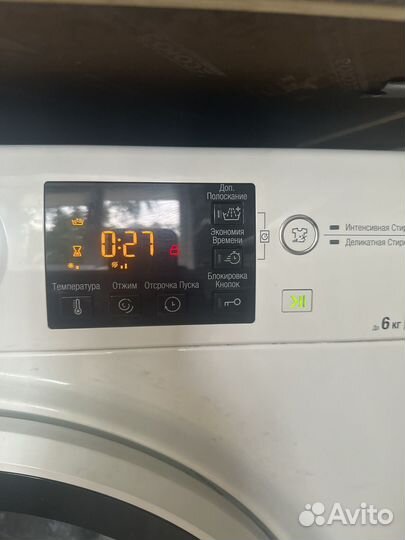 Стиральная машина hotpoint ariston 6 кг