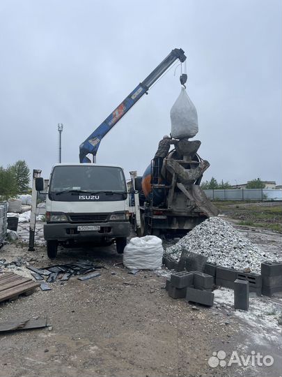 Аренда и услуги манипулятора, стрела 3 т, 10 м, борт 4 т, 6 м