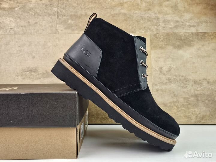 Ботинки Ugg Mens Neumel Gentleman Triple Black