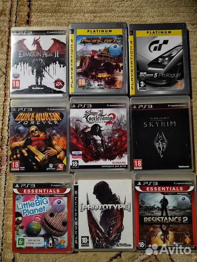 Игры для приставок ps3