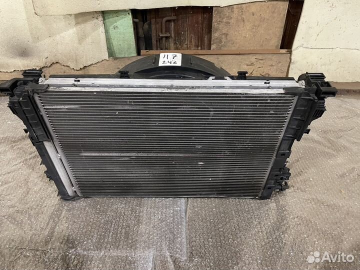 Кассета радиаторов Mercedes c117, w246