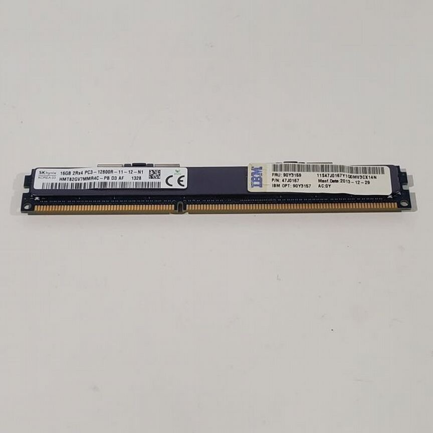 [HMT84GL7AMR4A-PB] Оперативная Память Ddr3 16gb Ibm Fru 90y3159 Hmt84gl7amr4a-Pb