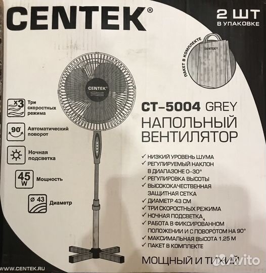 Новые напольные вентиляторы
