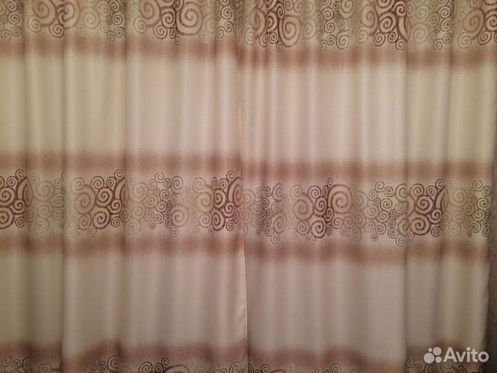 Портьеры новые, светлые