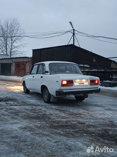 ВАЗ 2107 1.5 МТ, 1990, 133 500 км